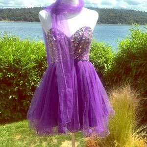 Strapless Cocktail Dress